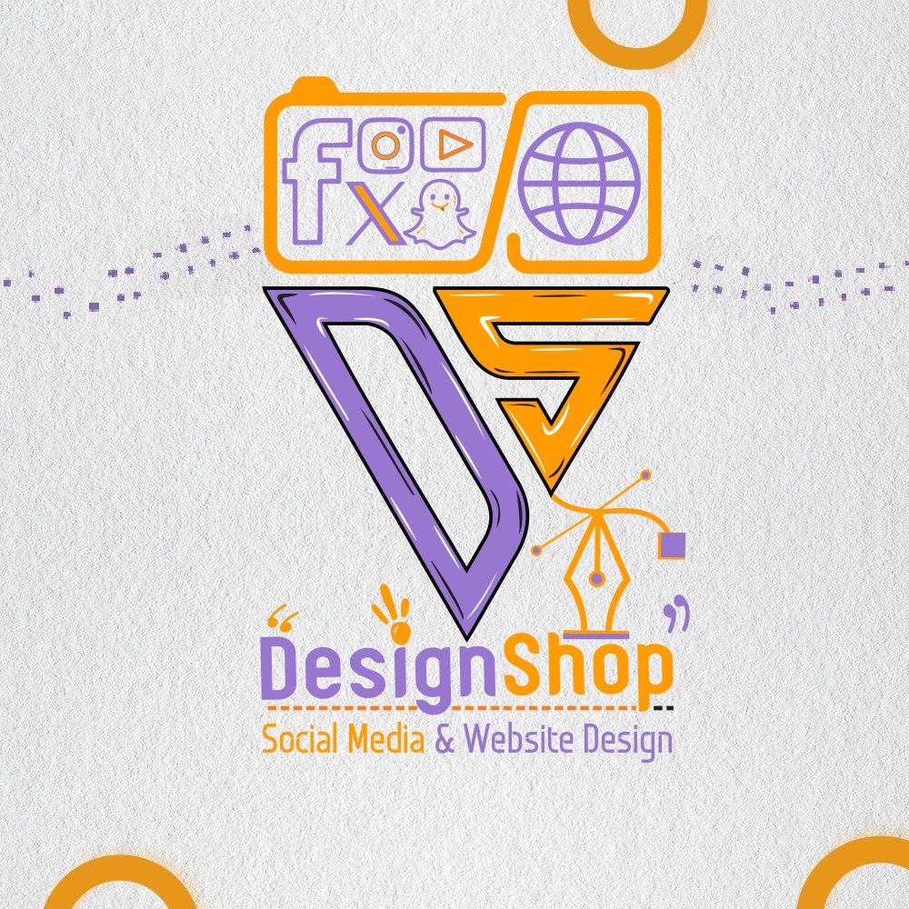 Landing Page 3 logo socail media design shop social media